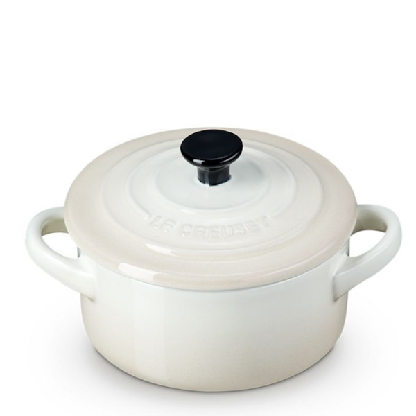 Mini Cocotte céramique Meringue, 10 cm - Le Creuset | Art. 0843251155576 - Vue 1