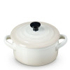 Mini Cocotte céramique Meringue, 10 cm - Le Creuset | Art. 0843251155576 - Vue 1