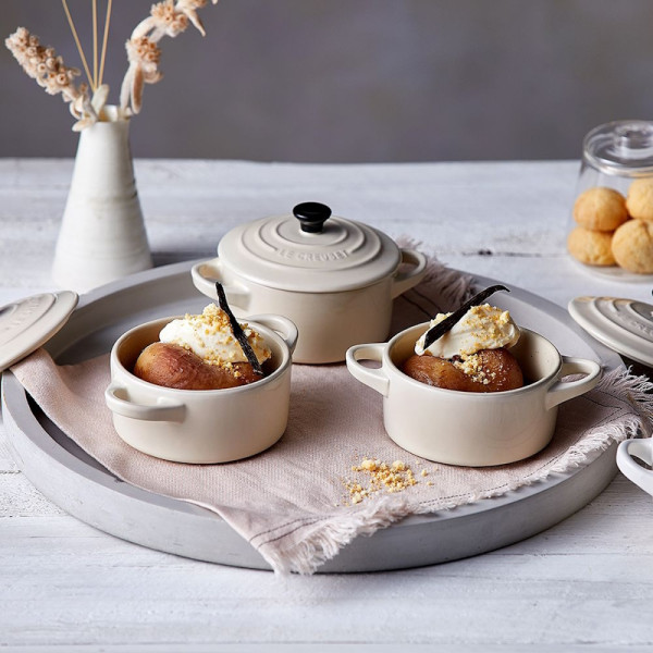 Mini Cocotte céramique Meringue, 10 cm - Le Creuset | Art. 0843251155576 - Vue 5