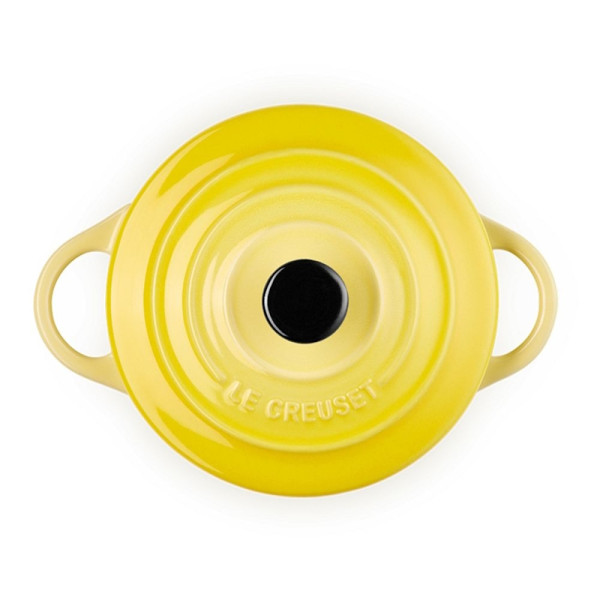 Mini Cocotte céramique Jaune Citron, 10 cm - Le Creuset | Art. 71901104030100 - Vue 2