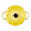 Mini Cocotte céramique Jaune Citron, 10 cm - Le Creuset | Art. 71901104030100 - Vue 2