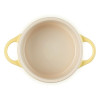 Mini Cocotte céramique Jaune Citron, 10 cm - Le Creuset | Art. 71901104030100 - Vue 3