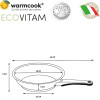 Destockage Ecovitam. Poêle inox de 20 à 28 cm - Warmcook