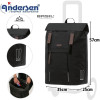 Royal Shopper Basil City. Sac 50L Noir - Andersen Shopper | Art. 2-240-80 - vue 1