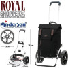 Royal Shopper Basil City. Chariot de 2 roues à roulement à billes 25 cm Noir - Andersen Shopper | Art. 166-240-80 - vue 1