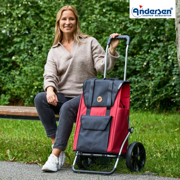 Royal Shopper Senta 2.0. Chariot de 2 à 6 roues 49L - Andersen Shopper