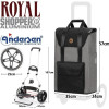 Royal Shopper Senta 2.0. Chariot de 2 à 6 roues 49L - Andersen Shopper