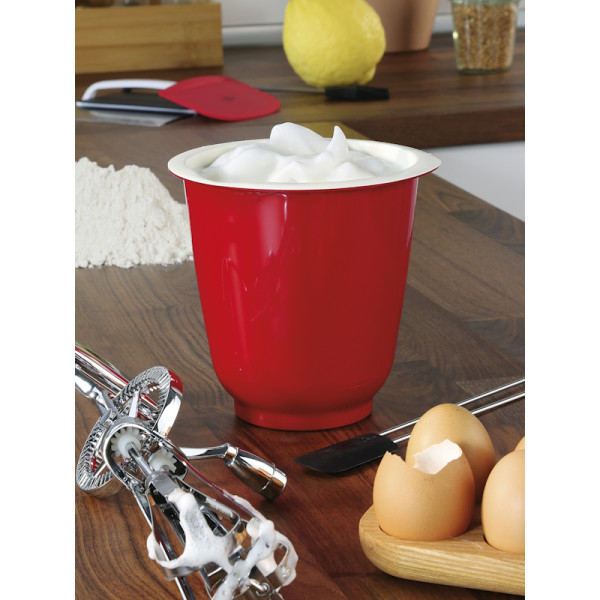 Bake. Bol à mixer 1L rouge - Küchenprofi | Art. 4007371071918 - vue 3