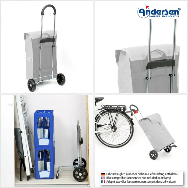 Scala Shopper Abbo. Châssis 2 roues - Andersen Shopper | Art.112-000 - Vue 2