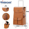 Scala Shopper Abbo. Sac 42L Marron - Andersen Shopper | Art. 2-234-40 - vue 1