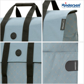 Lasa. Sac pour chariot 51L Bleu - Andersen Shopper | Art. 2-239-90 - vue 2