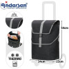 Mikkel. Sac à dos pour chariot 36L Noir - Andersen Shopper | Art. 2-210-80 - vue 6