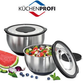 Deluxe. Lot de 2 Bols anti-éclaboussure 20 et 24 cm - Küchenprofi | Art. 4007371075633 - vue 2