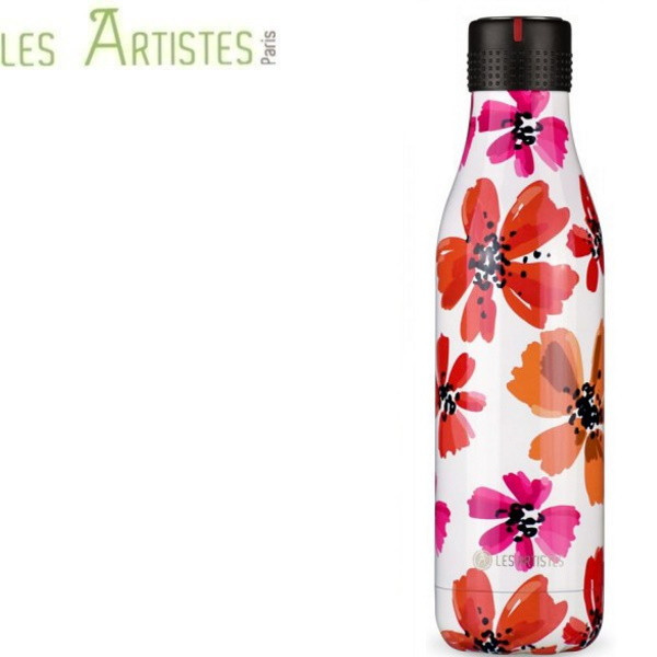 Bottle up Maxi. Bouteille isotherme 75 cL Petals Les Artistes Pa