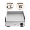Plancha électrique inox Pro+ avec spatule, - Lagrange
