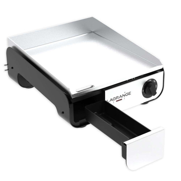 Plancha électrique inox Pro+ avec spatule, - Lagrange