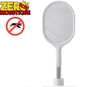 Zero Moustique. Raquette anti-moustique 2 en 1 - Bastide | Art. 3611730024913
