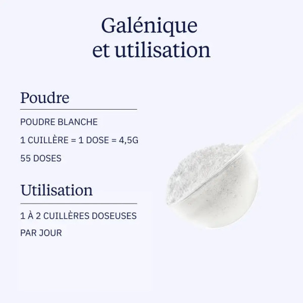 Glycine pure en poudre - 250mg - Dynveo | Art. 3770000228410 - vue 4
