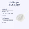 Glycine pure en poudre - 250mg - Dynveo | Art. 3770000228410 - vue 4
