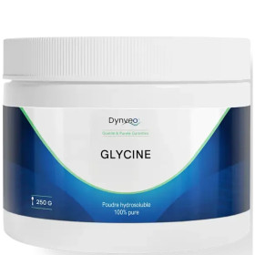 Glycine pure en poudre - 250mg - Dynveo | Art. 3770000228410 - vue 1