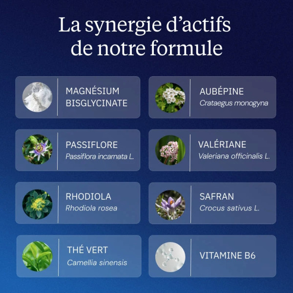 Complexe Stress 8 actifs - 90 gélules - Dynveo | Art. STRESS8 - Vue 4