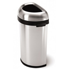 Open Bin Demi-Lune. poubelle ouverte 60 L - Simplehuman