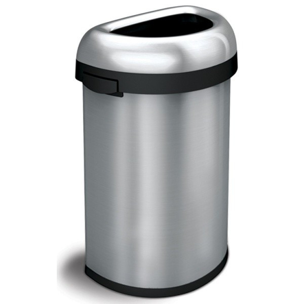 Open Bin Demi-Lune. poubelle ouverte 60 L - Simplehuman