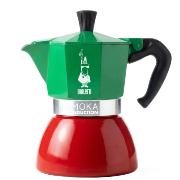 Moka Induction Italia. Cafetière Italienne 4 à 6 tasses - Bialetti