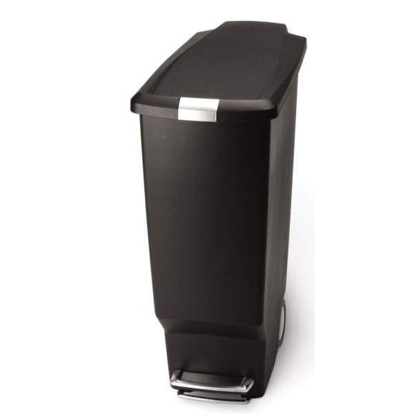 SLIM - Poubelle sur roulette 40 l, plastique - SIMPLEHUMAN  CW13