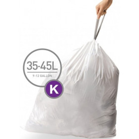 SLIM - Poubelle sur roulette 40 l, plastique - SIMPLEHUMAN  CW13
