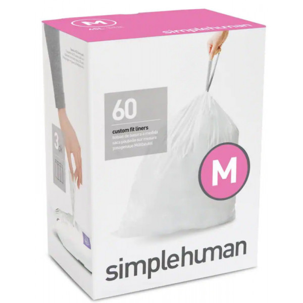 Sac de Poubelle 45 litres (M) - Simplehuman | Art.  0838810024127 - vue 3