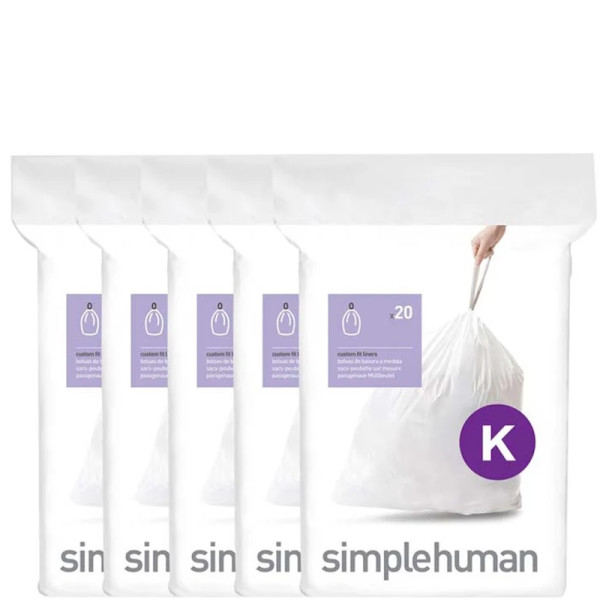 Sac de Poubelle 35-45 litres (K) - Simplehuman | Art. 0838810024134 - vue 2