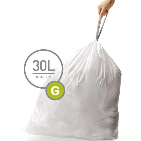 Sac de Poubelle 30 litres (G) - Simplehuman | Art. 0838810024097 - vue 1