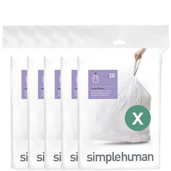 Sacs de Poubelle 80 litres (X) - simplehuman | Art. 0838810029276 - vue 3