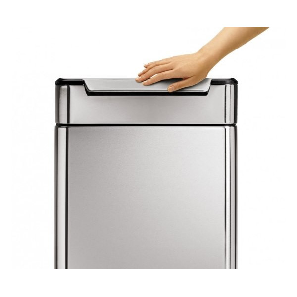 Touch Bar Recycler. Poubelle de bacs 2x24 litres - Simplehuman | Art 0838810015835 - vue 3