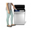 Touch Bar Recycler. Poubelle de bacs 2x24 litres - Simplehuman | Art 0838810015835 - vue 4