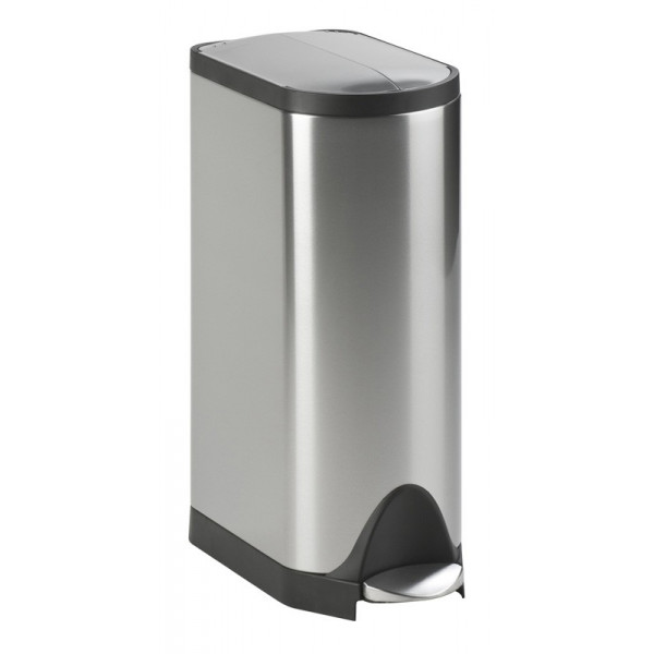 Butterfly. Poubelle inox à ouverture papillon 45L - Simplehuman | Art. 0838810015361 - vue 1