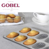 Plaque 12 madeleines - fer blanc - 395 x 200 x 17 mm - Tellier | Art. vue 3