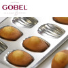 Plaque 12 madeleines - fer blanc - 395 x 200 x 17 mm - Tellier | Art. vue 4