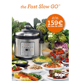 The Fast Slow Go. Autocuiseur & Mijoteuse 6L - Sage