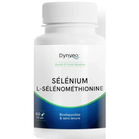 Sélénométhionine : Sélénium organique 55µg - 60 gélules - Dynveo | Art. vue 1