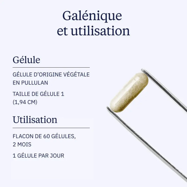 Sélénométhionine : Sélénium organique 55µg - 60 gélules - Dynveo | Art. vue 4