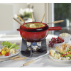 Saas-Fee. Service à Fondue en fonte 20 cm, 2 L rouge - Spring |Art. 4052356012592 - vue 2