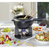 Saas-Fee. Service à Fondue en fonte 20 cm, 2 L noir - Spring |Art. 4052356005730 - vue 3