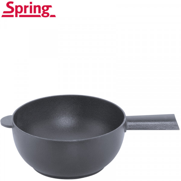 Saas-Fee. Service à Fondue en fonte 20 cm, 2 L noir - Spring |Art. 4052356005730 - vue 4