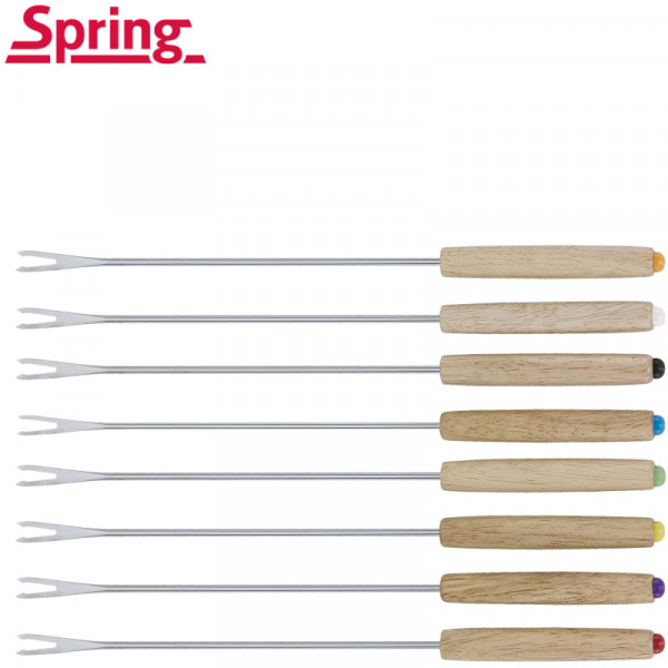 Saas-Fee. Service à Fondue en fonte 20 cm, 2 L vert - Spring |Art. 4052356012592 - vue 5