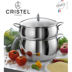 Médina. Couscoussier inox, 26 cm, 9 L - Cristel France | Art. 3358570040726 - vue 2