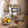 Médina. Couscoussier inox, 26 cm, 9 L - Cristel France | Art. 3358570040726 - vue 3
