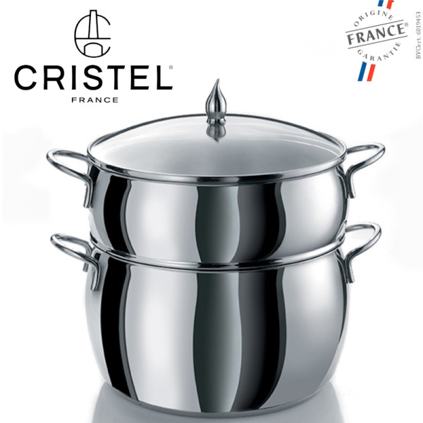 Médina. Couscoussier inox, 26 cm, 9 L - Cristel France | Art. 3358570040726 - vue 1