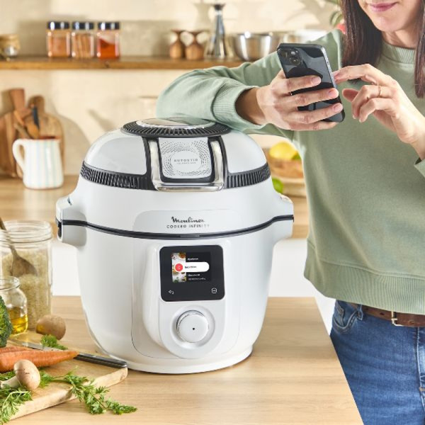 Cookeo Infinity. Multicuiseur & Airfryer 6,5 L - Moulinex STAR+